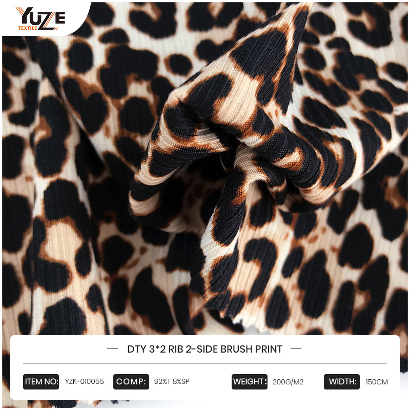 YZK-010055 DTY 3*2 RIB 2-SIDE -harjatulostus