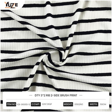 YZK-010055-12 DTY 3*2 RIB 2-Side -harjatulostus YZK-010055-12 DTY 3*2 RIB 2-Side -harjatulostus