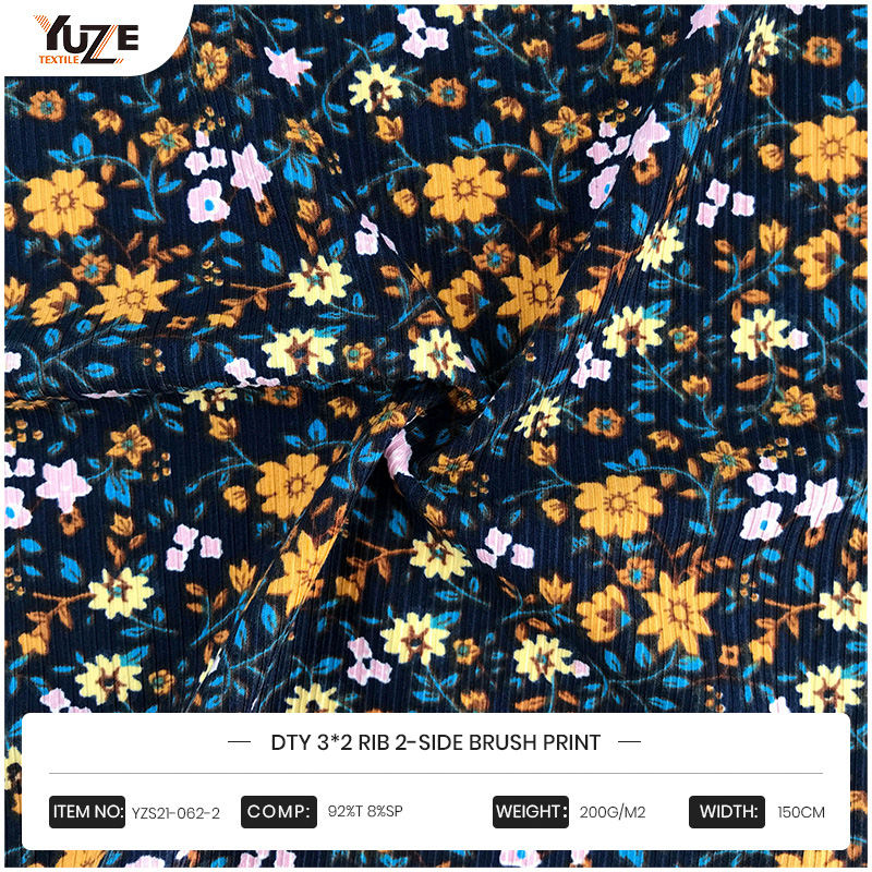 YZS21-062-2 DTY 3*2 RIB 2-Side-harjatulostus