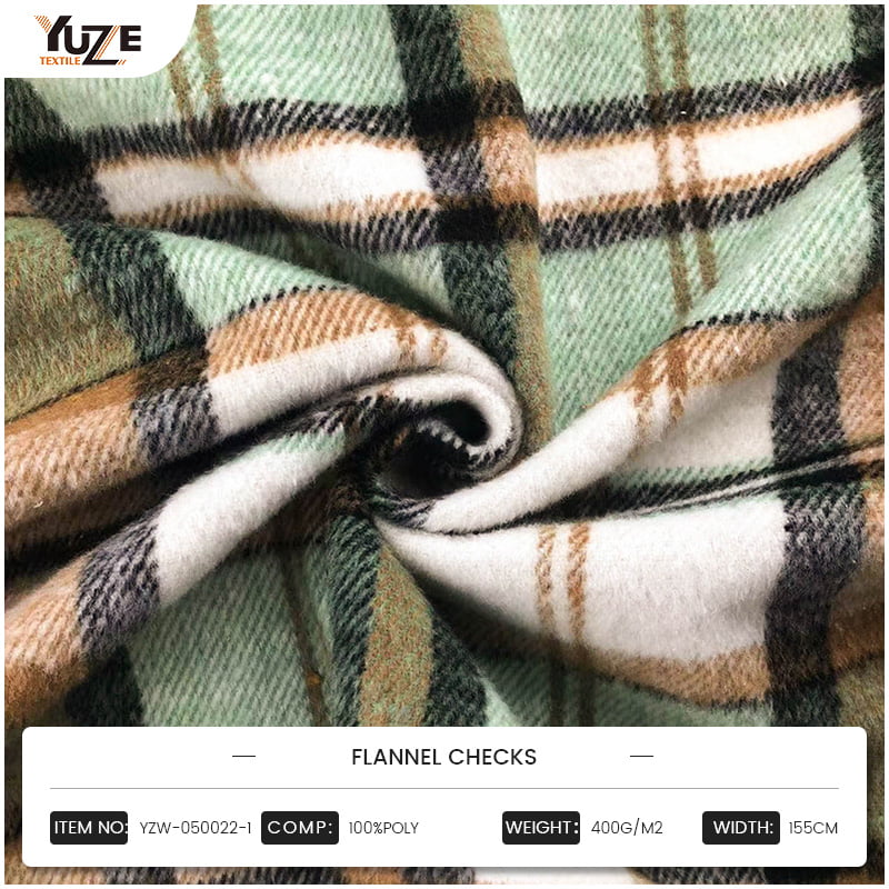 YZW-050022-1 Flannell-tarkistukset