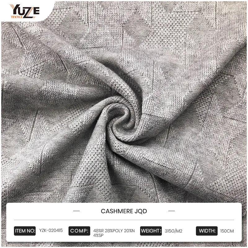 YZK-020415 Cashmere JQD: Useiden materiaalien synergia tuo vertaansa vailla olevan mukavuuden